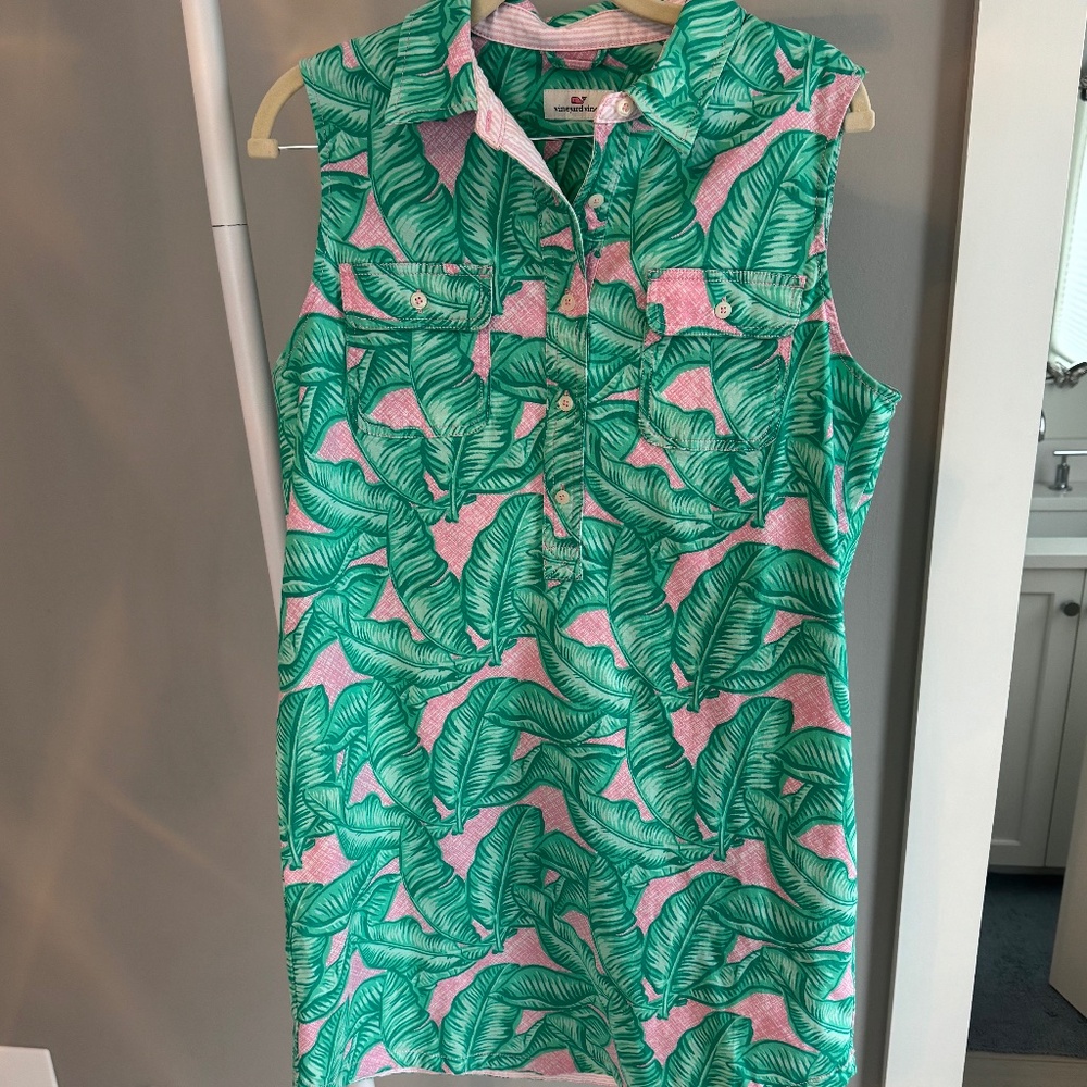 Vineyard Vines Leaf Dress